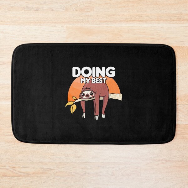 Item preview, Cute & Funny Sloth Doing My Best Slothing Slowly designed and sold by perfectpresents.