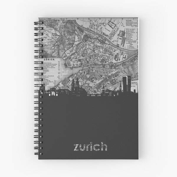 Item preview, zurich skyline designed and sold by BekimART.