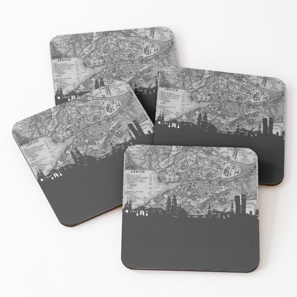 Item preview, zurich skyline designed and sold by BekimART.