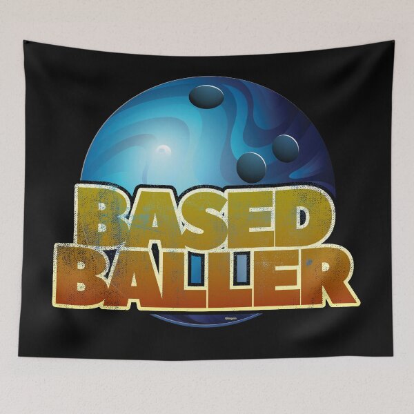 Item preview, Based Baller Bowling Design designed and sold by danielliamgill.