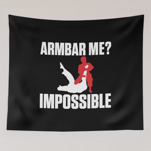 Item preview, Armbar Me? Impossible Funny BJJ Jiu-Jitsu MMA designed and sold by perfectpresents.