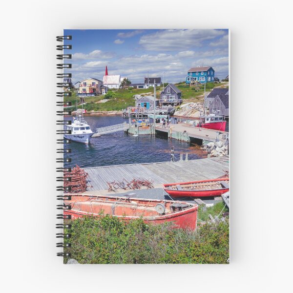 Item preview, Old  Fishing Boats at Peggys Cove designed and sold by kenmo.