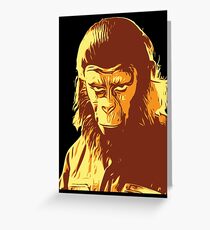 Planet Of The Apes T-Shirt Greeting Card
