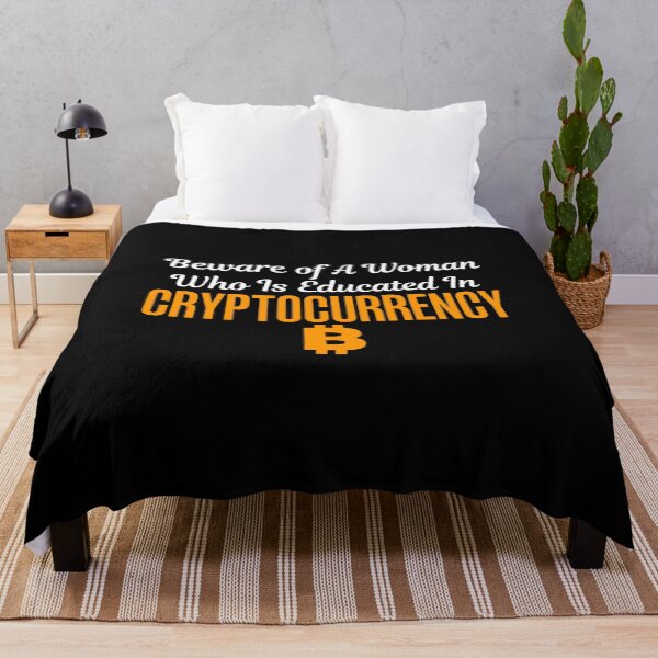 Item preview, Beware of A Woman Who Is Educated Cryptocurrency designed and sold by perfectpresents.