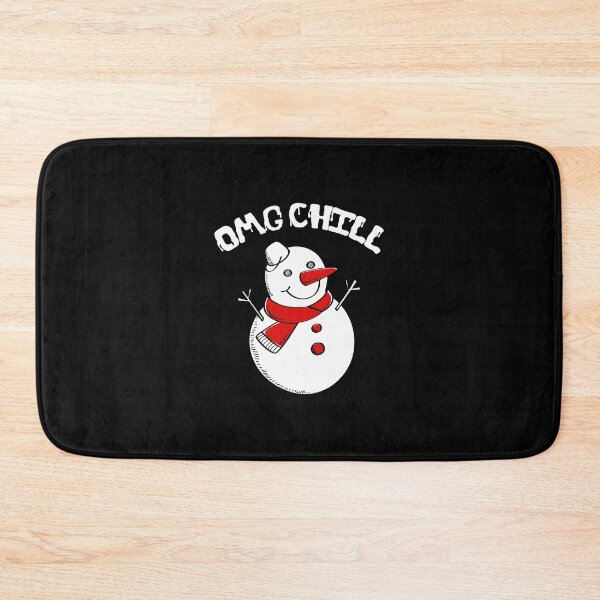 Item preview, OMG Chill Awesome Christmas Snowman Funny Pun designed and sold by perfectpresents.