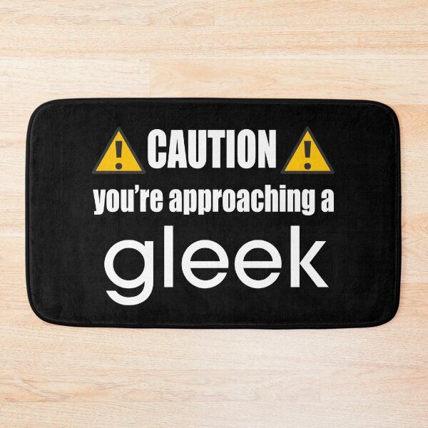 Item preview, Caution you're approaching a Gleek (Black) designed and sold by AlexVR.