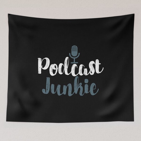 Item preview, Funny Podcast Junkie Podcasters designed and sold by perfectpresents.