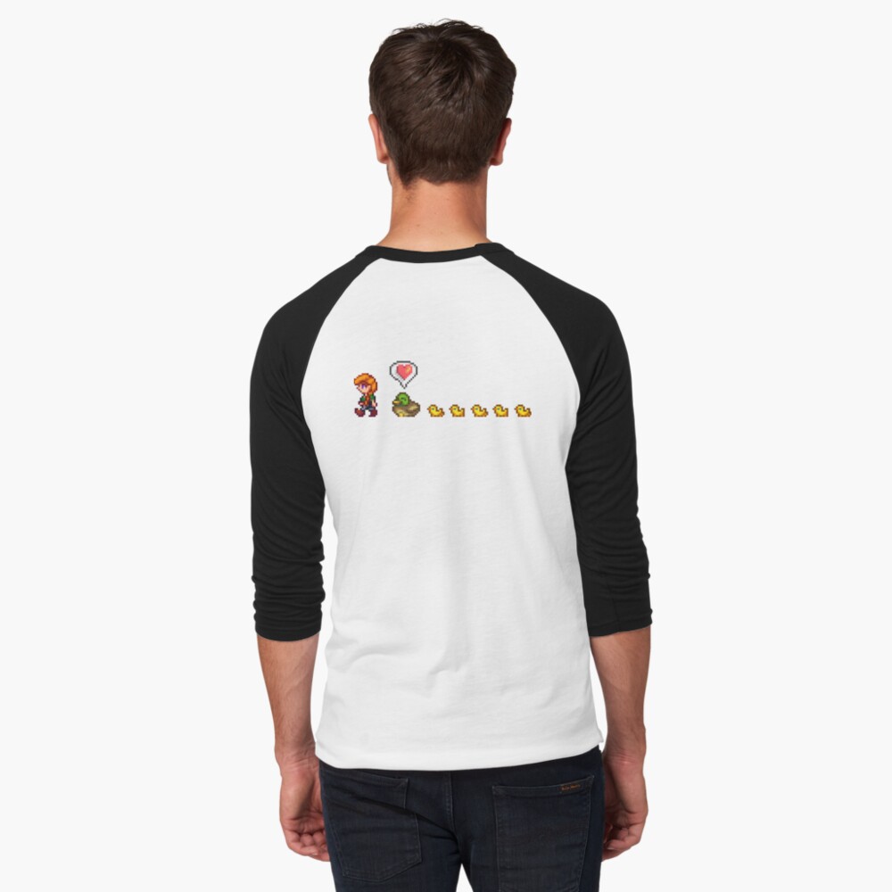 Aperçu de l'œuvre T-shirt baseball manches ¾ créée et vendue par DinoScourge.
