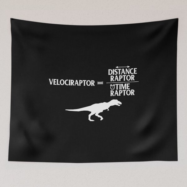 Item preview, Distanceraptor Divided By Timeraptor Velociraptor designed and sold by perfectpresents.