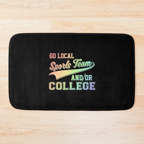 Item preview, Go Local Sports Team & College Soft Rainbow designed and sold by perfectpresents.