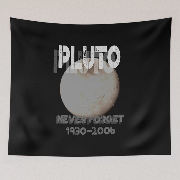 Item preview, Pluto (1930-2006) Never Forget Dwarf Planet Pun designed and sold by perfectpresents.