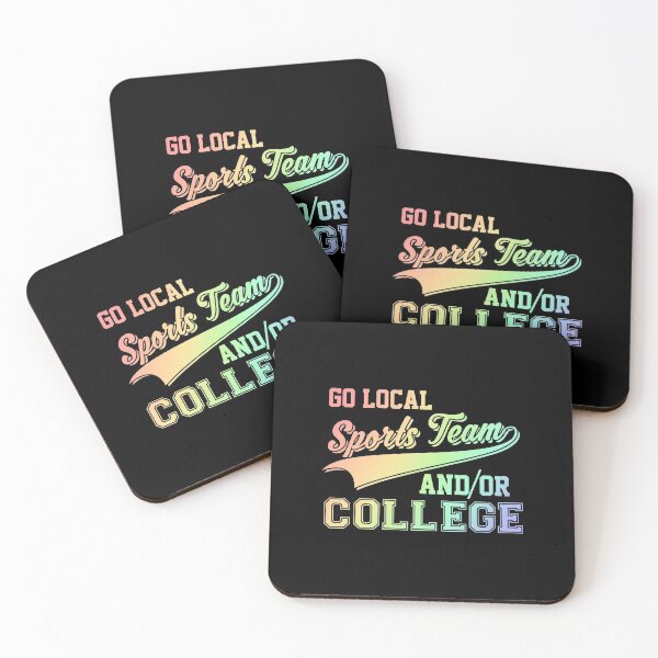 Item preview, Go Local Sports Team & College Soft Rainbow designed and sold by perfectpresents.