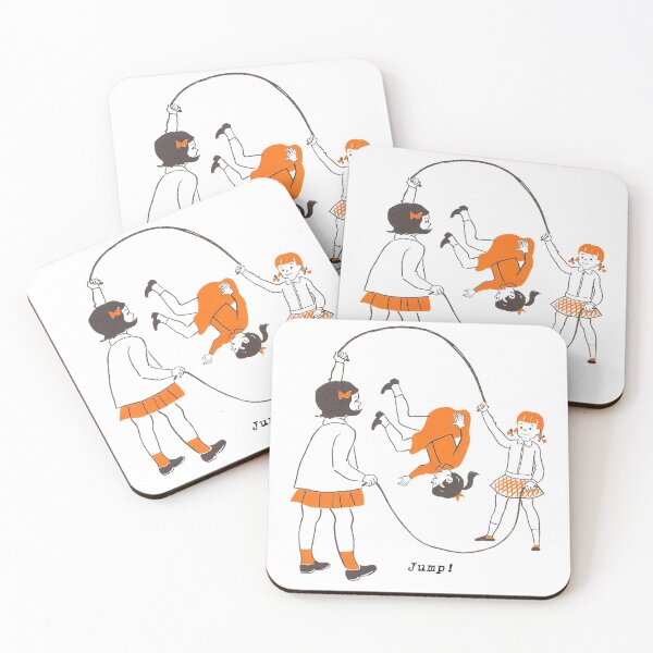 Item preview, Jump! Twist on Vintage Jump Roping girls designed and sold by Daikaisho.