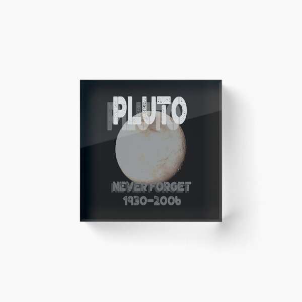Item preview, Pluto (1930-2006) Never Forget Dwarf Planet Pun designed and sold by perfectpresents.