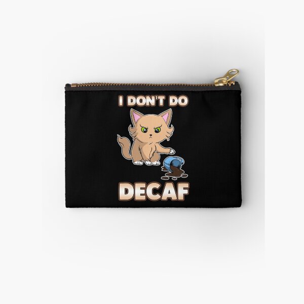 Item preview, Cute & Funny I Don't Do Decaf Adorable Kitten designed and sold by perfectpresents.