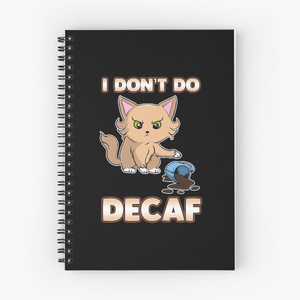 Item preview, Cute & Funny I Don't Do Decaf Adorable Kitten designed and sold by perfectpresents.