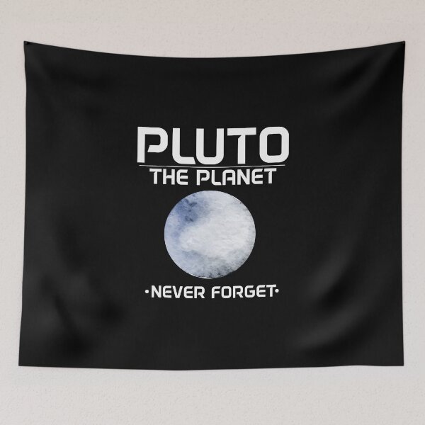 Item preview, Planetary Science Pluto Planet Never Forget Pun designed and sold by perfectpresents.