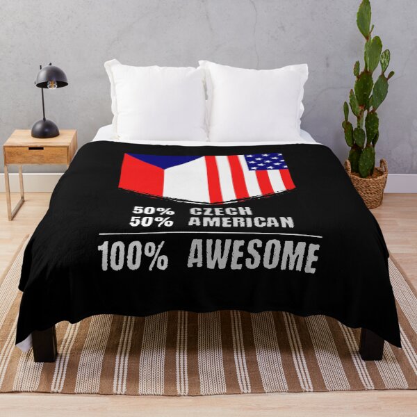 Item preview, 50% Czech 50% American 100% Awesome Immigrant designed and sold by perfectpresents.