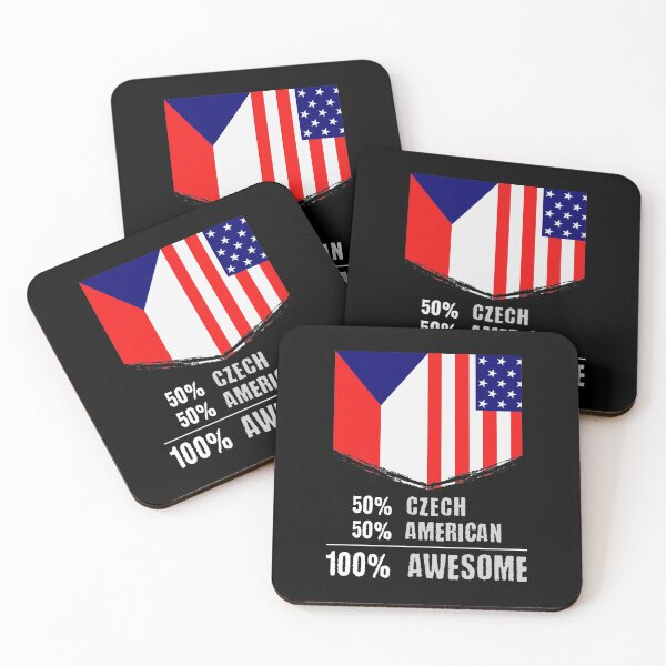 Item preview, 50% Czech 50% American 100% Awesome Immigrant designed and sold by perfectpresents.