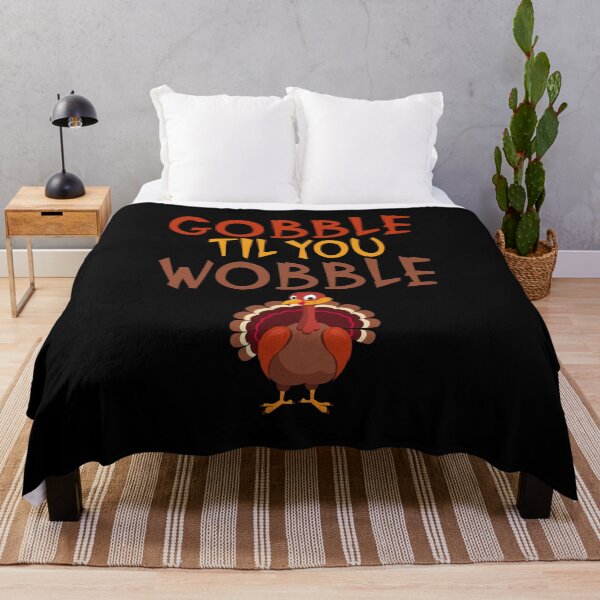 Item preview, Funny Thanksgiving Gobble Til You Wobble Turkey designed and sold by perfectpresents.