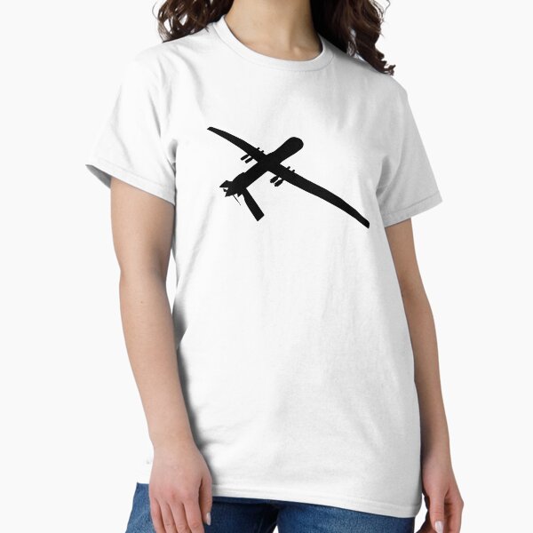 Item preview, Predator / Reaper / UAV / Drone Silhouette designed and sold by ajh1138.