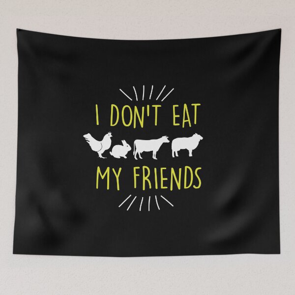 Item preview, Funny I Don't Eat My Friends Vegan Cute Veganism designed and sold by perfectpresents.