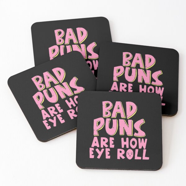Item preview, Punny Bad Puns Are How Eye Roll Funny Pun designed and sold by perfectpresents.