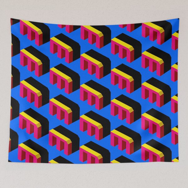 Item preview, Letter M Isometric Graphic designed and sold by Garaga.
