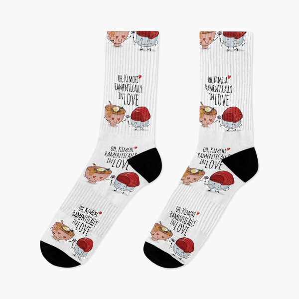 Item preview, ramen noodles and kimchi, funny memes for couples and foodies  designed and sold by koreandesign.