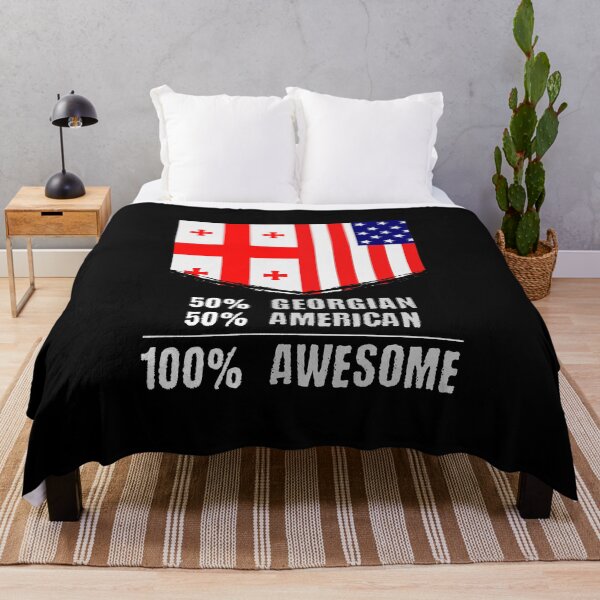 Item preview, 50% Georgian 50% American 100% Awesome Immigrant designed and sold by perfectpresents.