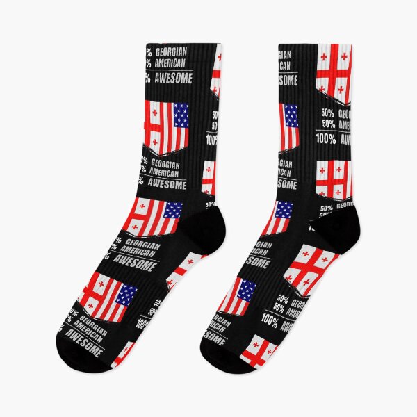 Item preview, 50% Georgian 50% American 100% Awesome Immigrant designed and sold by perfectpresents.