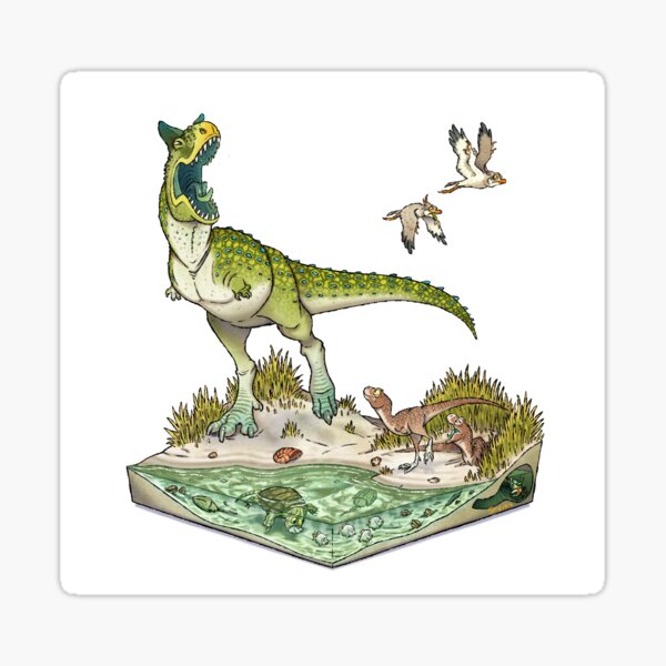 Carnotaurus Sticker
