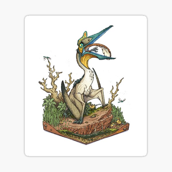 Quetzalcoatlus Sticker