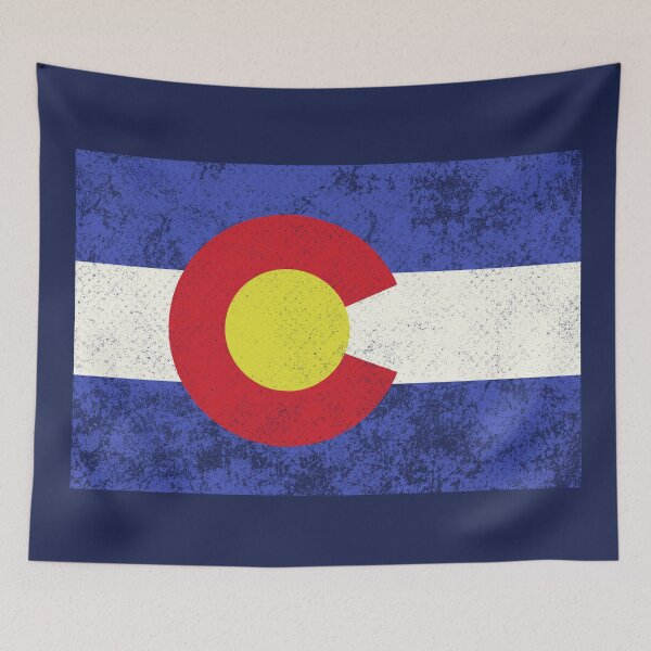 Item preview, colorado flag vintage designed and sold by inkzella.