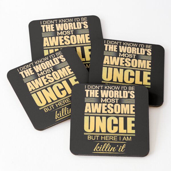 Item preview, I Didn't Know I'd Be The World's Most Awesome Uncle - Gift For Uncle designed and sold by PremiumTShirts.