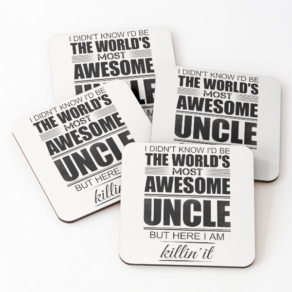 Item preview, I Didn't Know I'd Be The World's Most Awesome Uncle - Gift For Uncle designed and sold by PremiumTShirts.