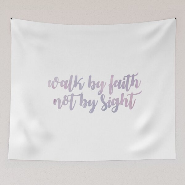 Item preview, WALK BY FAITH NOT BY SIGHT designed and sold by christikdesigns.
