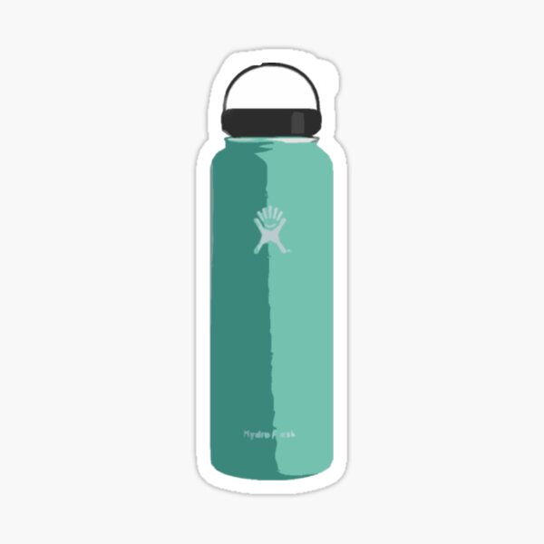 hydroflasks with stickers