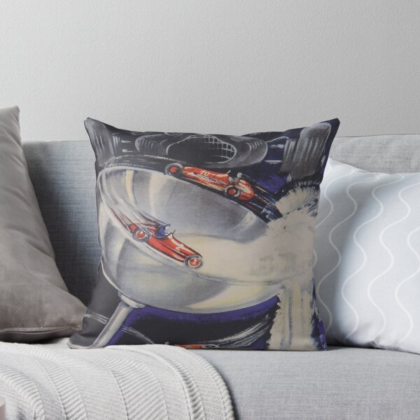 Item preview, Circuit Auto Racing Italian Vintage Poster designed and sold by vintagevivian.