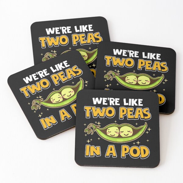 Item preview, Cute We're Like Two Peas In a Pod Romantic Pun designed and sold by perfectpresents.