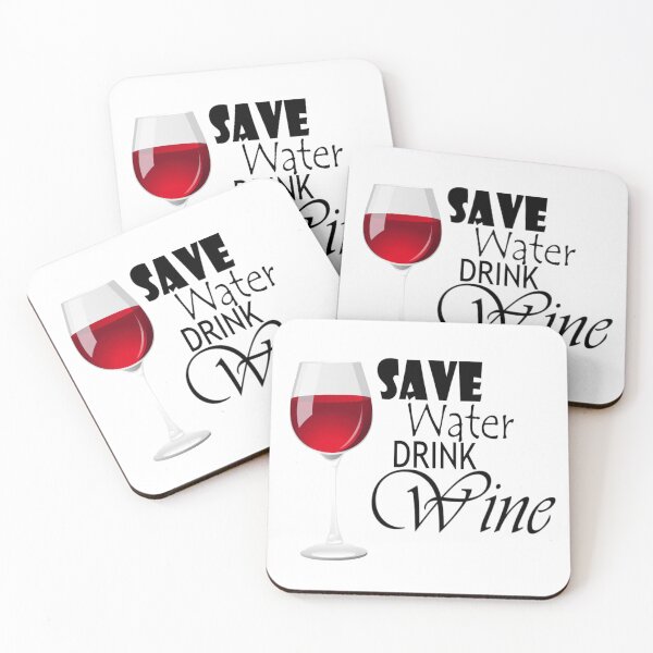 Artikelvorschau, Wasser sparen Wein trinken entworfen und verkauft von ArtsAndCrafts ByLisa.