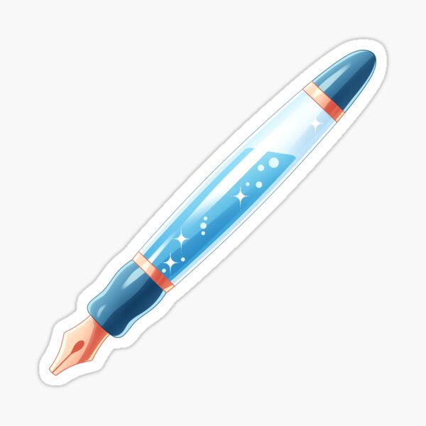 +1 Magic Fountain Pen Sticker