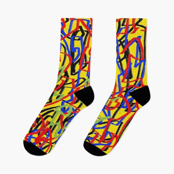 Item preview, laberinto yellow multicolor designed and sold by eliso silva.