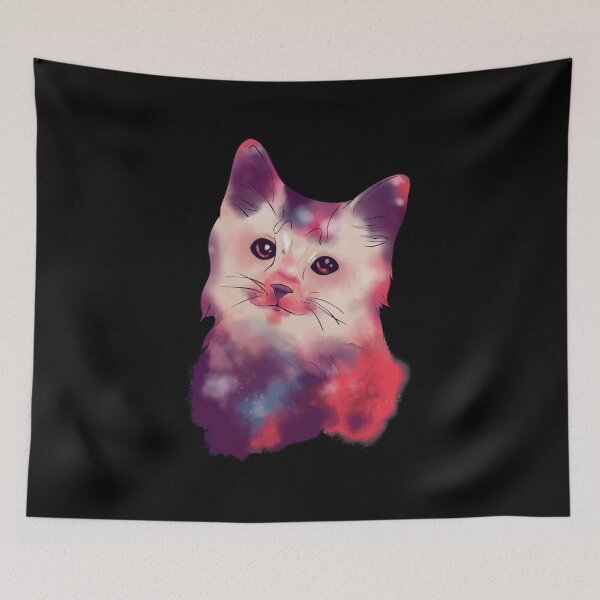 Item preview, Cute Galactic Cat Space Exploration Kitten designed and sold by perfectpresents.