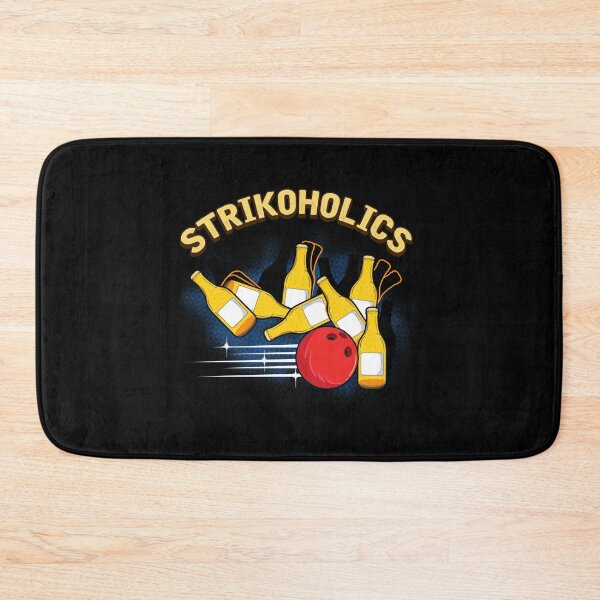 Item preview, Funny Strike Expert Bowling Strikoholics Bowler designed and sold by perfectpresents.