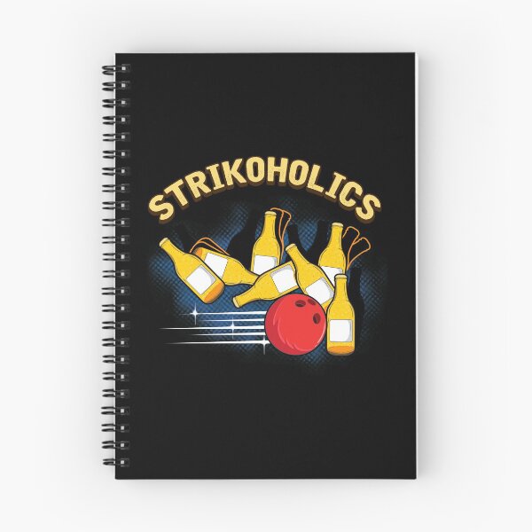 Item preview, Funny Strike Expert Bowling Strikoholics Bowler designed and sold by perfectpresents.