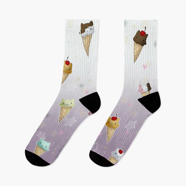 Item preview, Ice cream Cats - pink designed and sold by Lyxy.