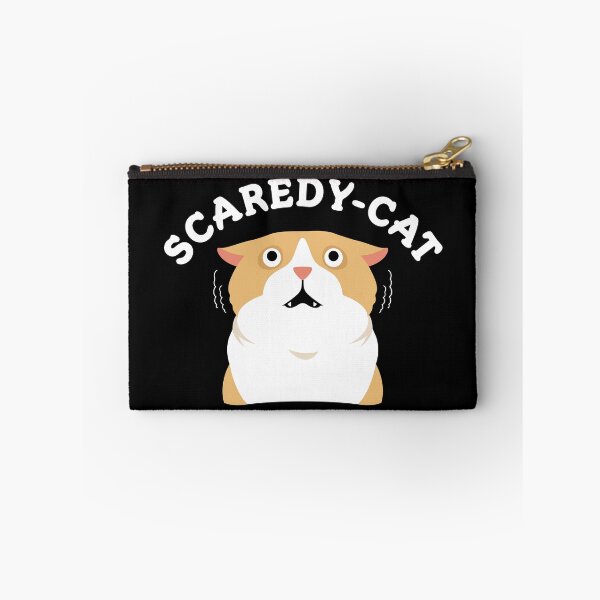 Item preview, Funny Halloween Scared Kitty Scaredy Cat designed and sold by cartoonice.