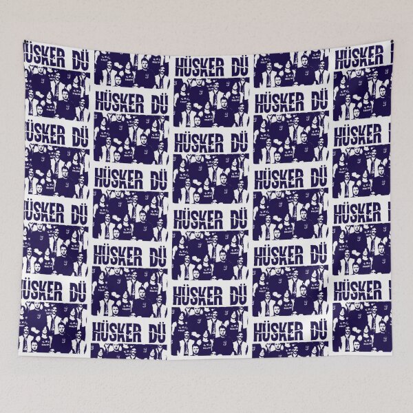 Artikelvorschau, Husker Du - Die Blaue Schablone entworfen und verkauft von fontastic.