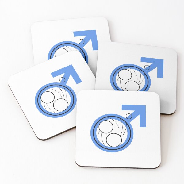 Item preview, Circular Gallifreyan: Man, with Mars symbol designed and sold by FireLemur.
